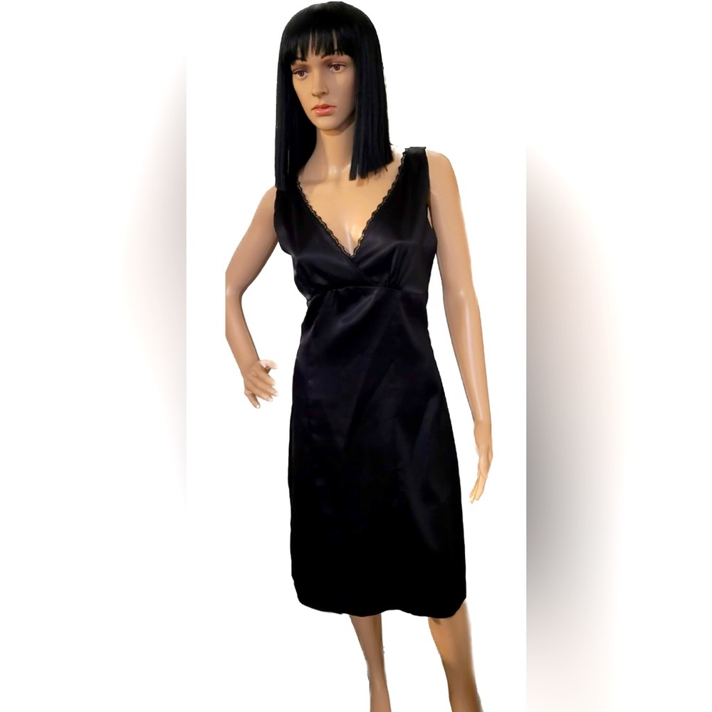 Dresses Vintage Black After Five Slip on Dress